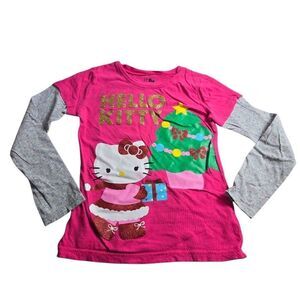 Hello Kitty Christmas shirt M7/8